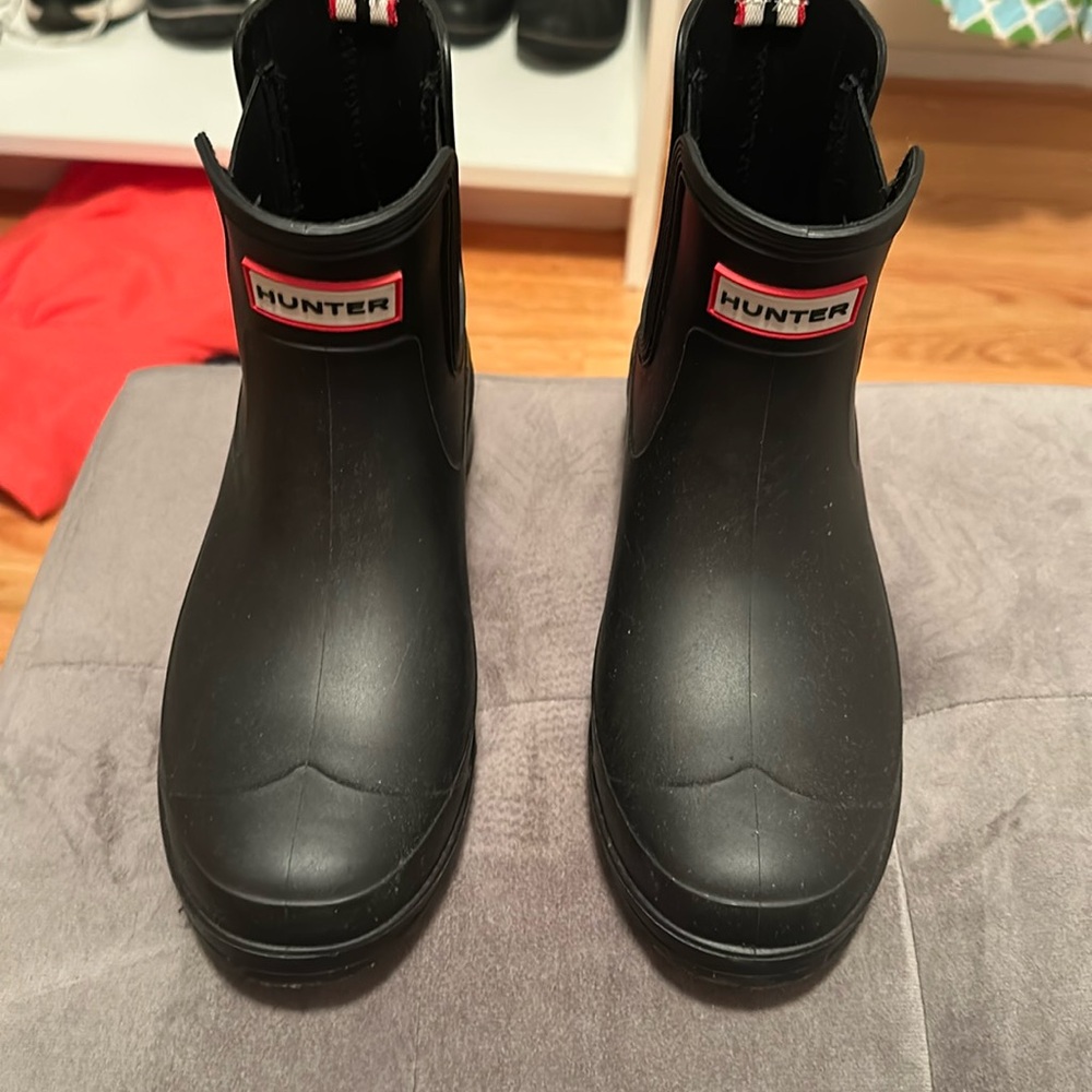 Like new (worn 1x) Hunter boots size 6